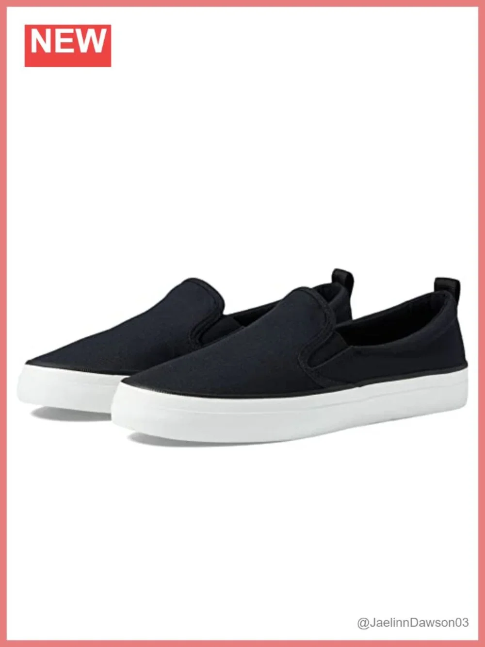 Sperry Women's SeaCycled Crest Twin Gore Canvas Slip-On Sneaker